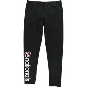 G-III Sports Womens Washington Nationals Casual Leggings, Black, M, DM